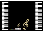 【批發】GF808 經典黑琴鍵彩色Ｌ夾